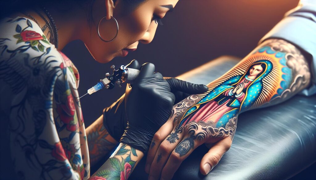 10 Stunning Virgin Mary Hand Tattoos to Inspire Your Next Ink 5 jXIYe3Z0fxWy0YfbTlN V
