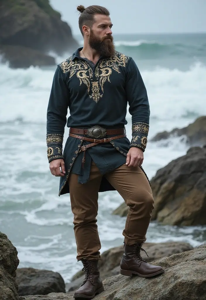 30 Viking Tattoo Designs with Historical and Mythological Meaning 10 30 Viking Tattoo Designs with Historical and Mythological Meaning - 10. The Viking Ship