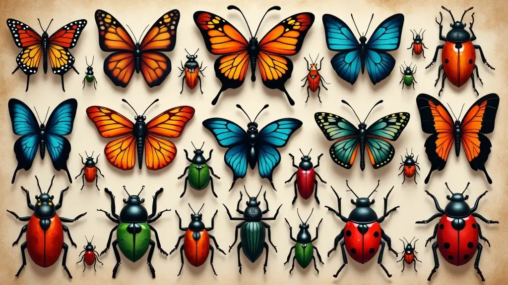 50 Bug Pin Tattoo Designs That Are Unique and Creative