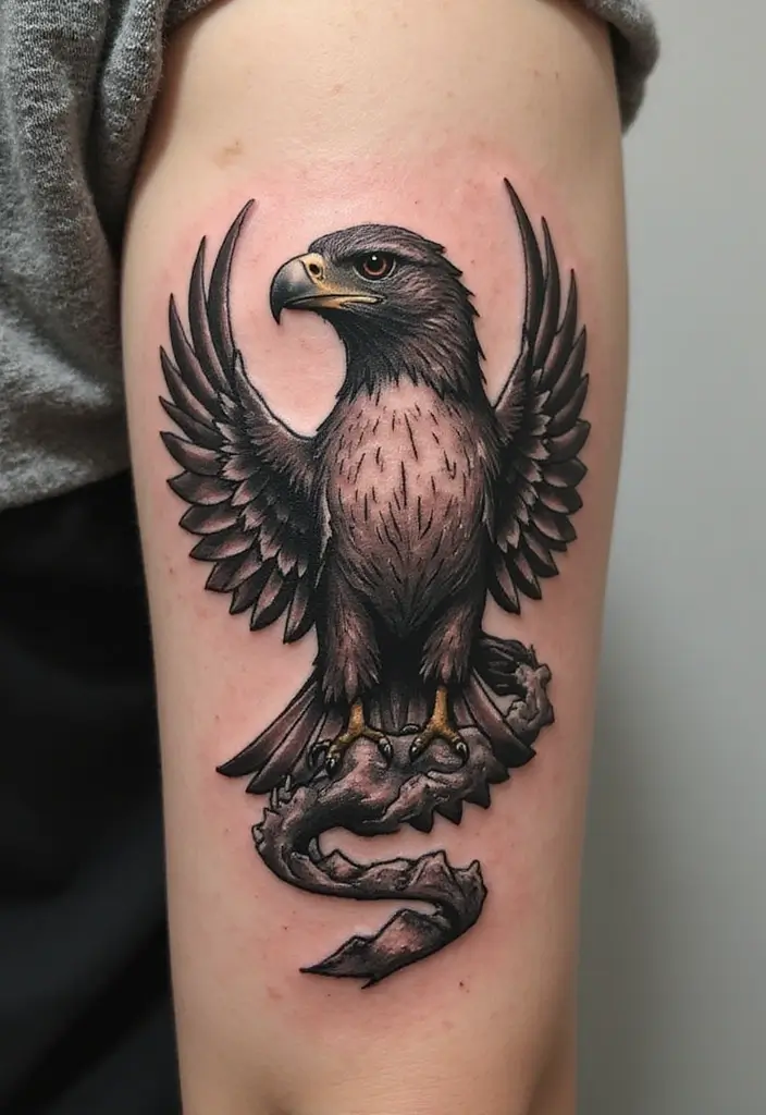 50 Hawk Tattoo Meaning Designs and Symbolism You Should Know 11 50 Hawk Tattoo Meaning Designs and Symbolism You Should Know - 11. The Journey of Life