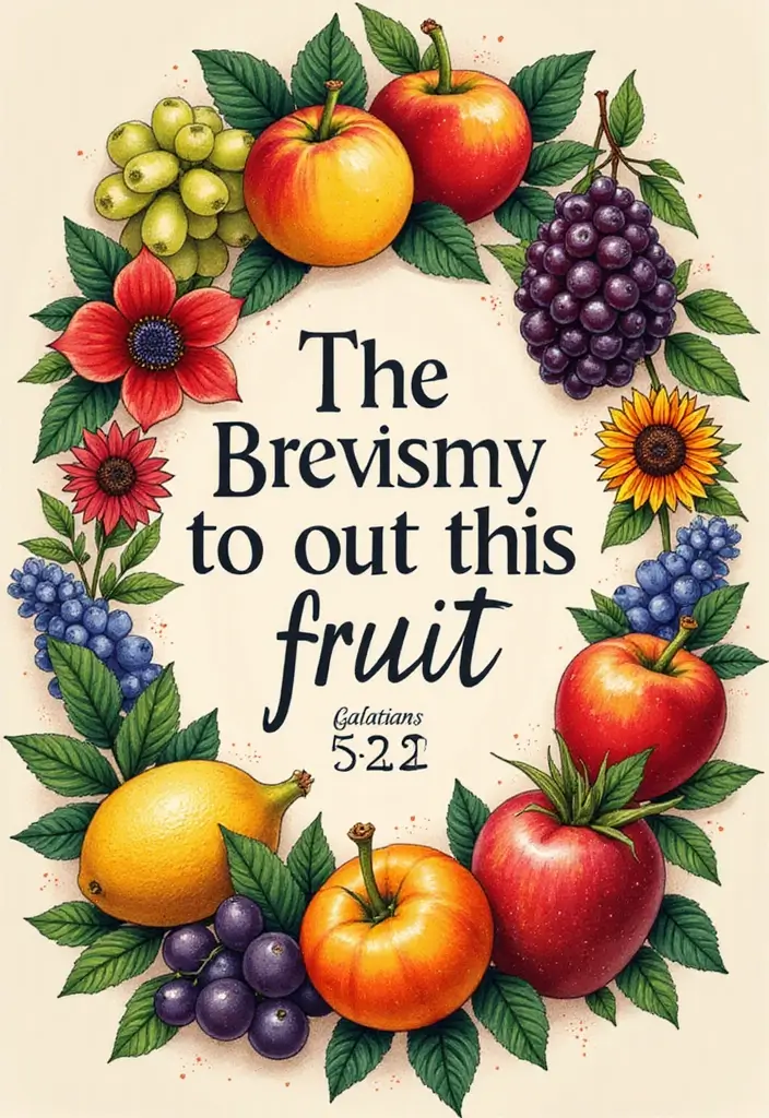 50 Beautiful Bible Verse Tattoo Ideas for Faith and Inspiration 12 50 Beautiful Bible Verse Tattoo Ideas for Faith and Inspiration - 12. Galatians 5:22 - 'Fruit of the Spirit'