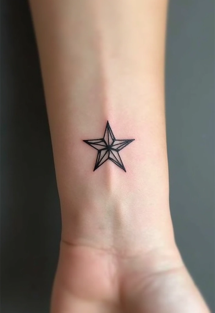 50 Star Tattoo Meaning Ideas and Symbolism Explained! - 12. Minimalist Star Tattoos