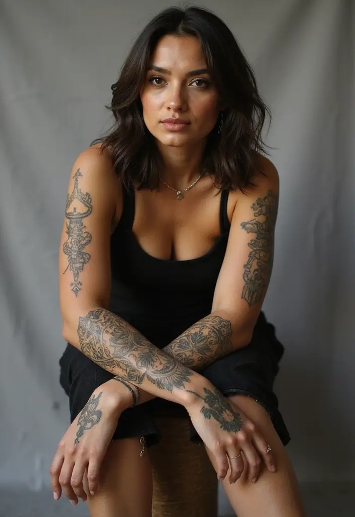 30 Elbow Tattoo Designs with Unique and Eye-Catching Styles - 13. Cultural Symbols