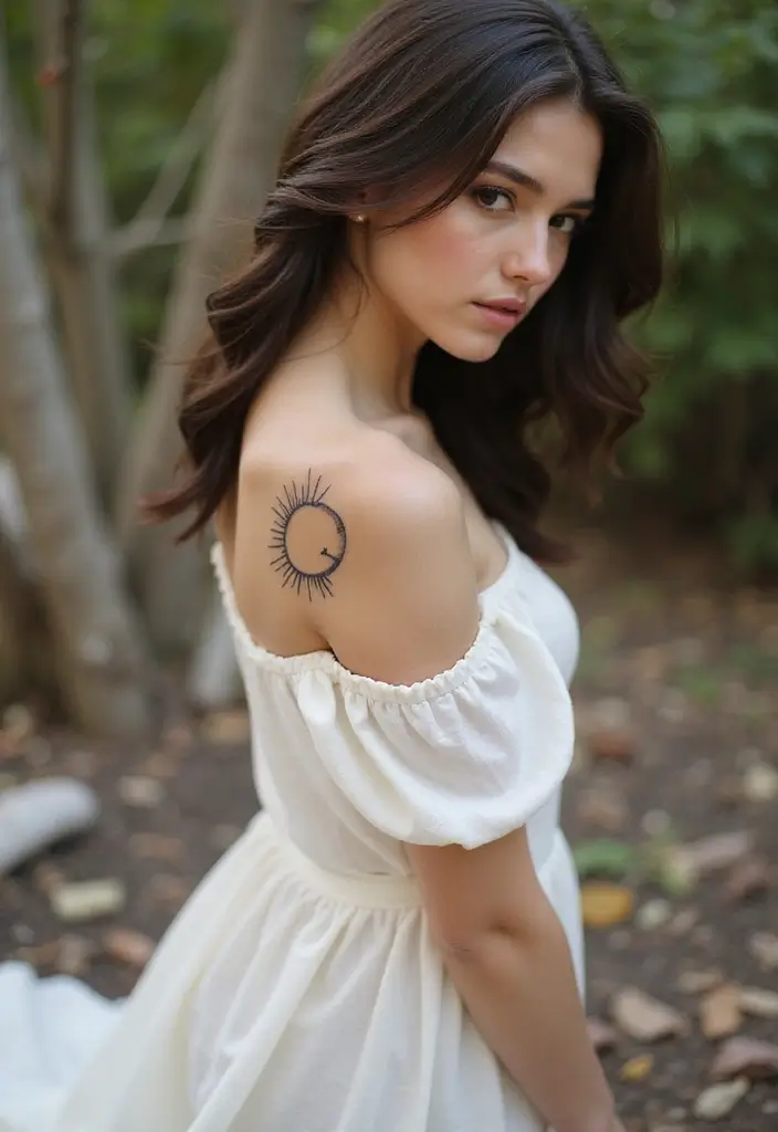 30 Tattoos for Women That Are Stylish and Meaningful 14 30 Tattoos for Women That Are Stylish and Meaningful - 14. Sun and Moon