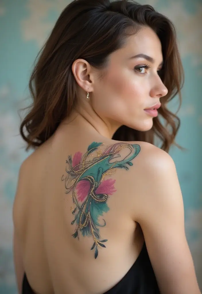 30 Elegant Hand Tattoos for a Chic and Bold Look 15 30 Elegant Hand Tattoos for a Chic and Bold Look - 15. Abstract Art Tattoos