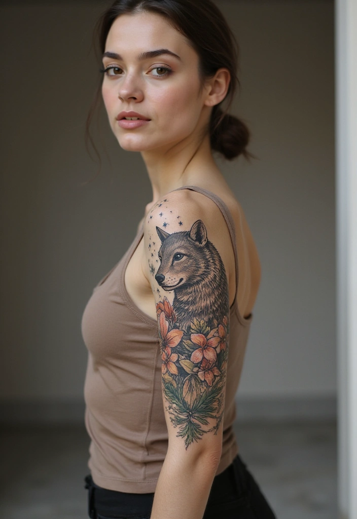 30 Native American Arm Tattoos with Deep Cultural Meaning 15 30 Native American Arm Tattoos with Deep Cultural Meaning - 15. The Spirit Animal: Personal Connection