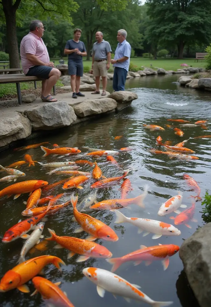 30 Red Koi Fish Meaning Ideas and Symbolism Explained 16 30 Red Koi Fish Meaning Ideas and Symbolism Explained - 16. The Community Aspect of Koi Keeping