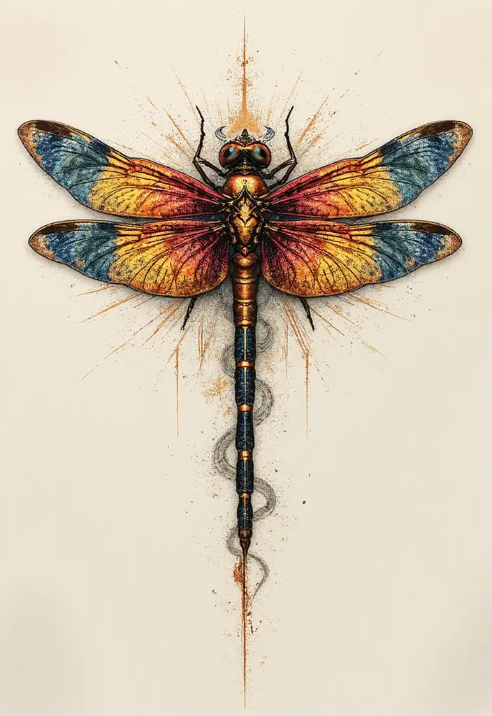 30 Significance of a Dragonfly Tattoo Ideas and Meanings 16 30 Significance of a Dragonfly Tattoo Ideas and Meanings - 16. Intuition and Insight