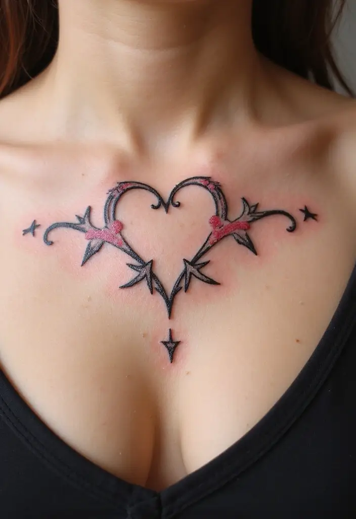 50 Star Tattoo Meaning Ideas and Symbolism Explained! - 16. Star Crossed Lovers