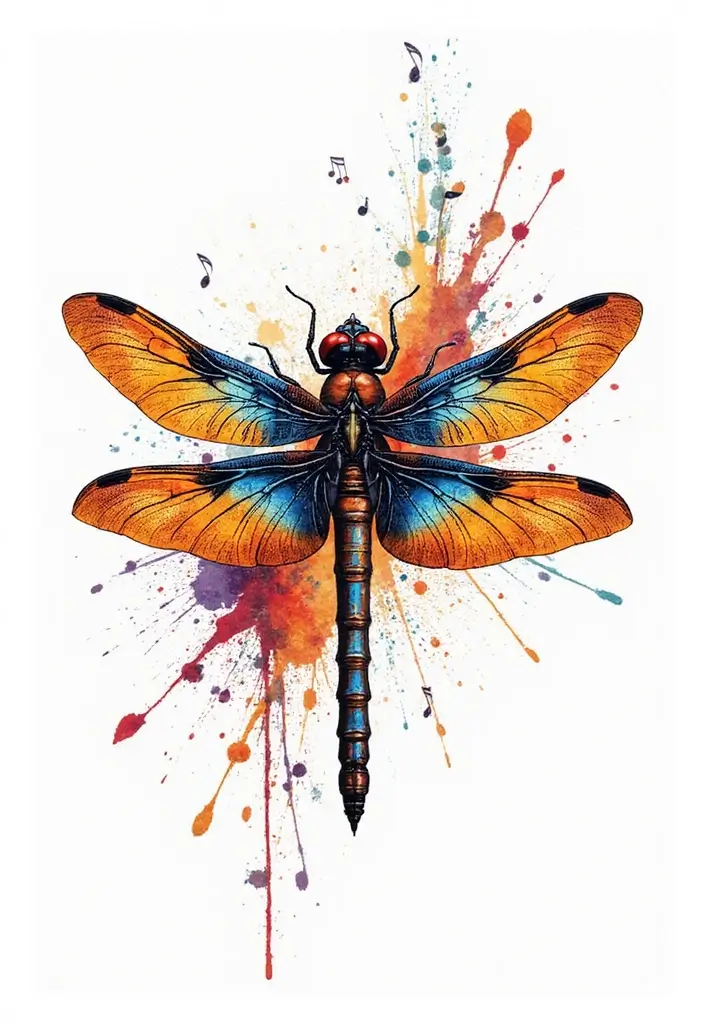 30 Significance of a Dragonfly Tattoo Ideas and Meanings 17 30 Significance of a Dragonfly Tattoo Ideas and Meanings - 17. Creativity and Imagination