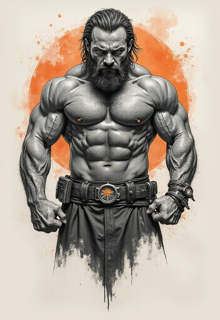 50 God of War Tattoo Ideas for True Fans of the Game - 18. The Guardian