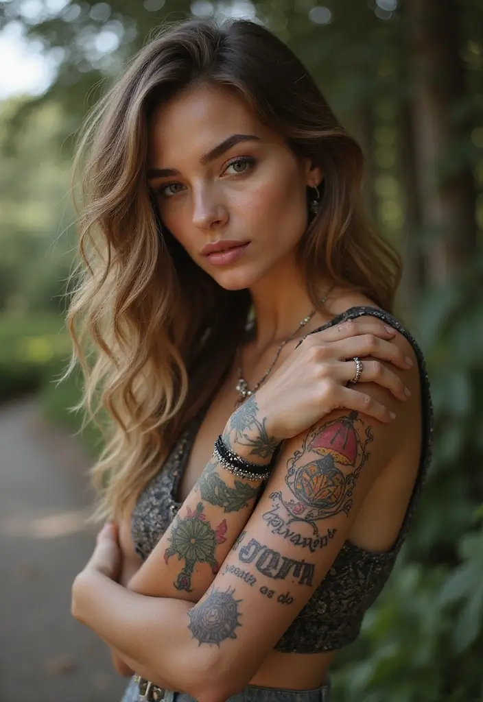 30 Native American Arm Tattoos with Deep Cultural Meaning 18 30 Native American Arm Tattoos with Deep Cultural Meaning - 18. The Four Directions: Guidance and Protection