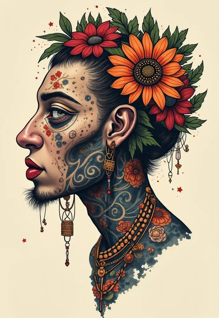 50 Shrunken Head Tattoo Designs for Bold and Edgy Styles - 18. Cultural Symbolism