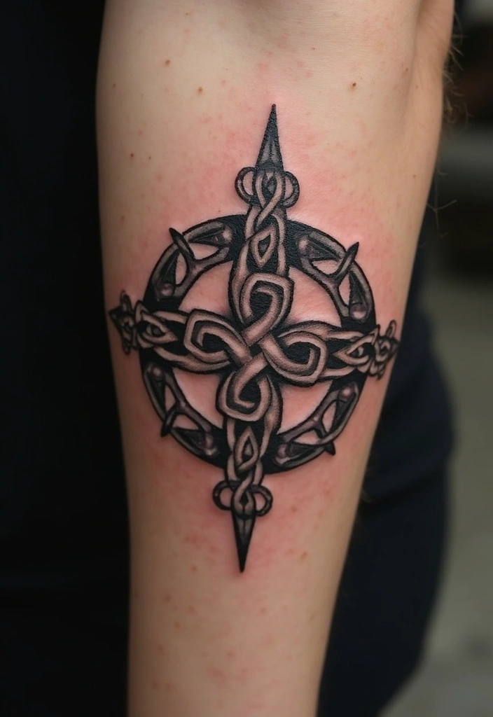 50 Star Tattoo Meaning Ideas and Symbolism Explained! - 18. Celtic Star Tattoos