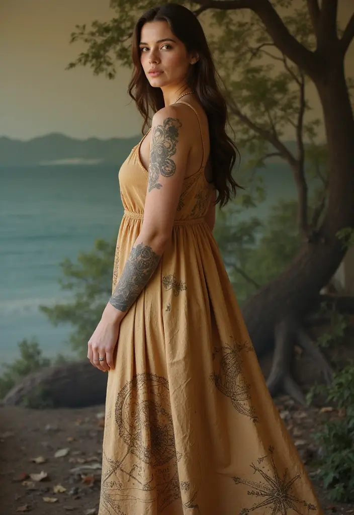 50 Compass Tattoo Meaning Ideas and Symbolic Designs - 19. The Art of Navigation