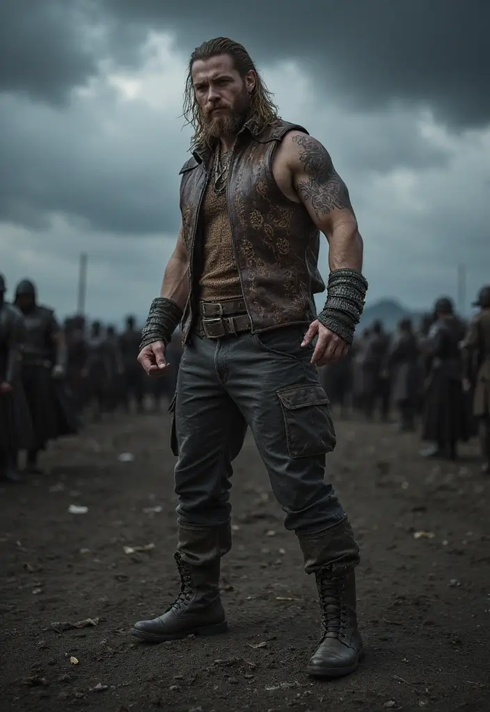 30 Viking Tattoo Designs with Historical and Mythological Meaning 19 30 Viking Tattoo Designs with Historical and Mythological Meaning - 19. The Berserker