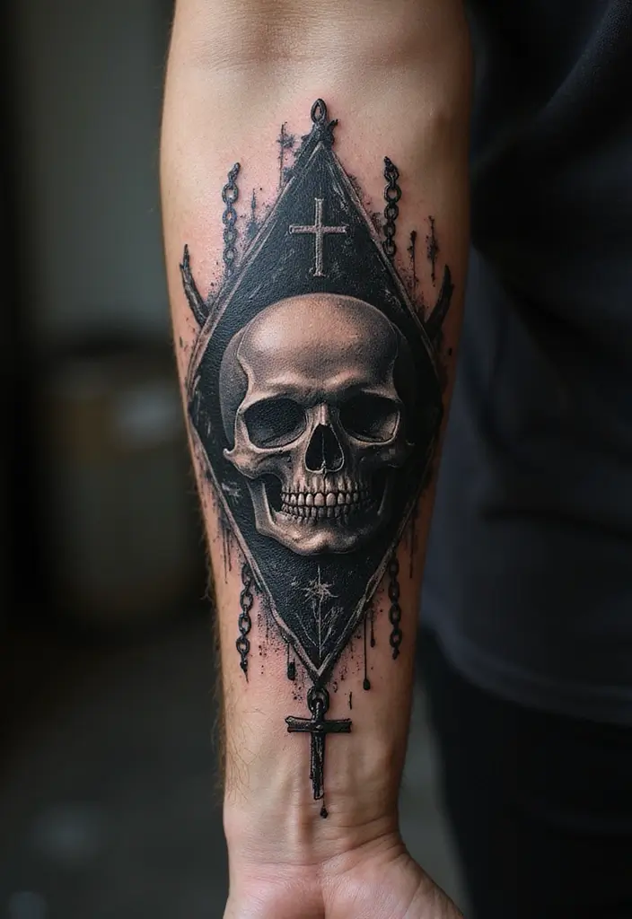 50 Black Flag Tattoo Meaning Inspirations and Symbolism 1 50 Black Flag Tattoo Meaning Inspirations and Symbolism - 1. The Symbol of Rebellion