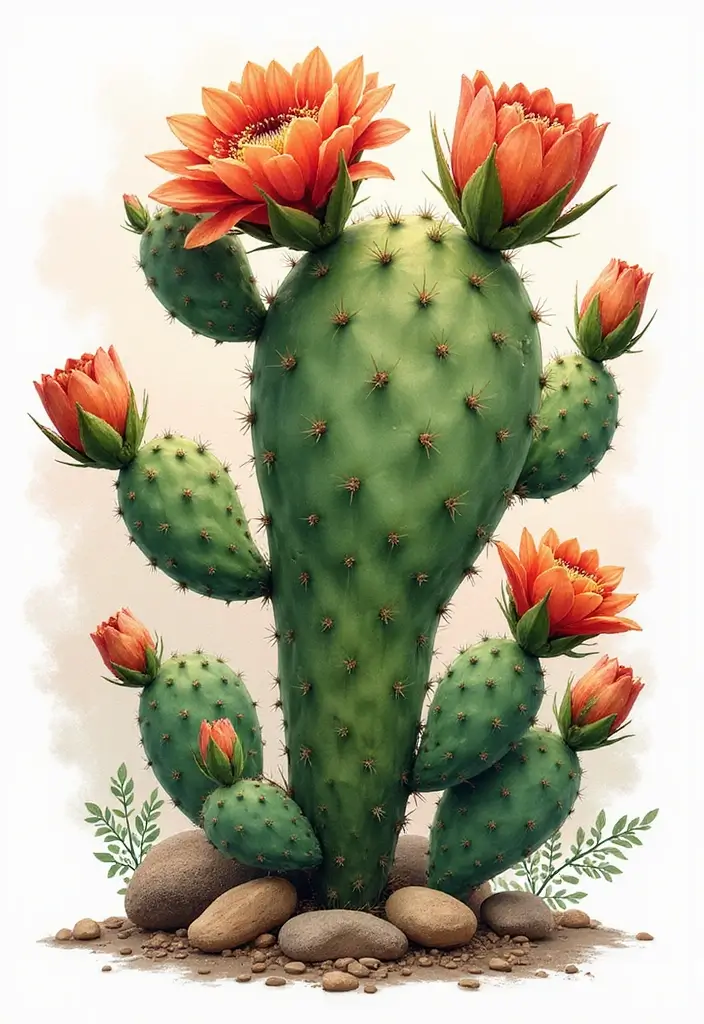 50 Cactus Tattoo Ideas with Minimalist and Symbolic Styles 1 50 Cactus Tattoo Ideas with Minimalist and Symbolic Styles - 1. The Classic Prickly Pear
