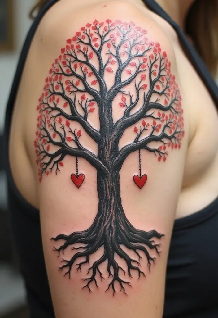 50 Family Tattoo Ideas to Celebrate Love and Connection 1 50 Family Tattoo Ideas to Celebrate Love and Connection - 1. Family Tree Tattoos