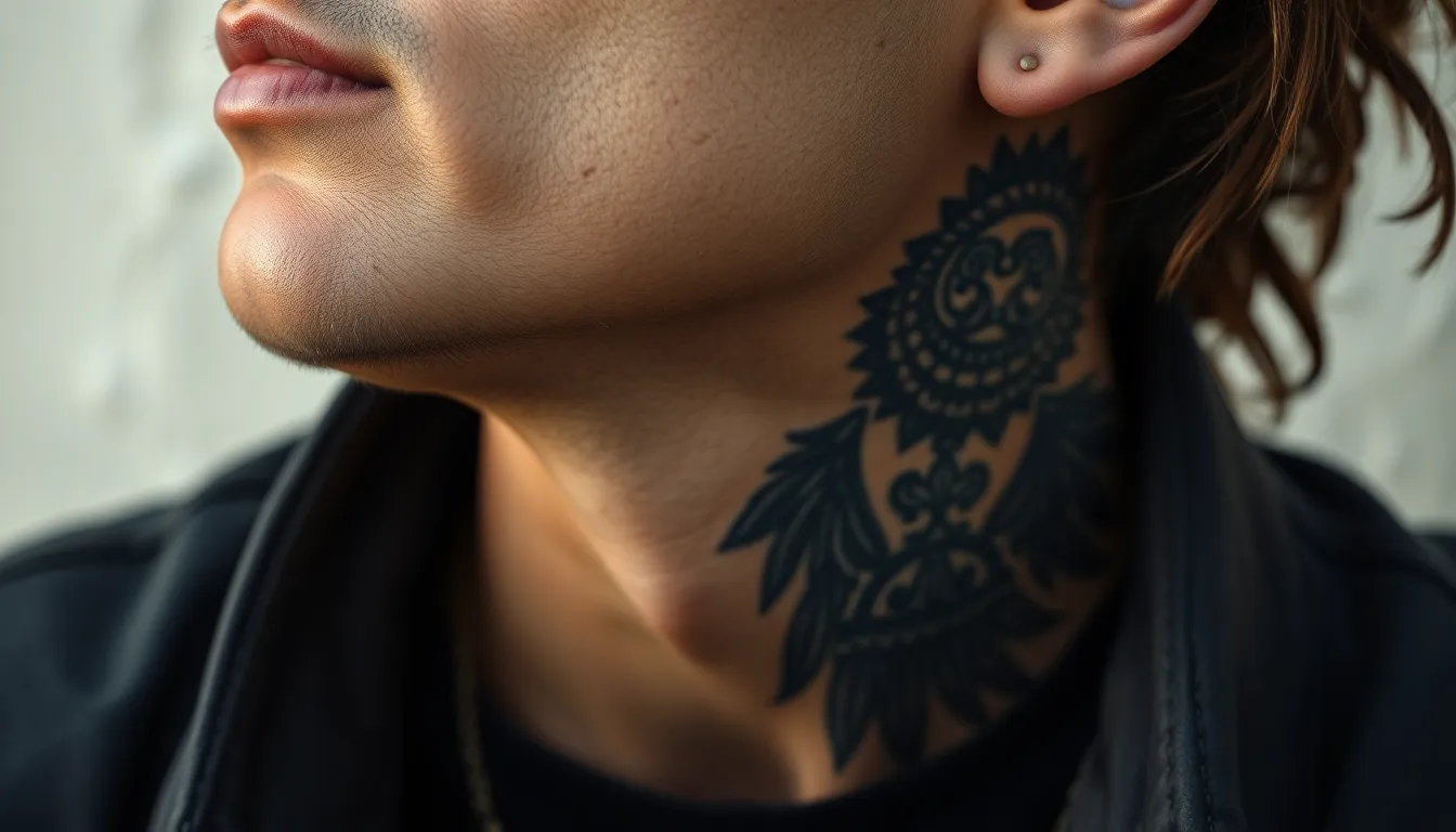 What Do Neck Tattoos Mean? Hidden Meanings Behind Bold Body Art Revealed 75
