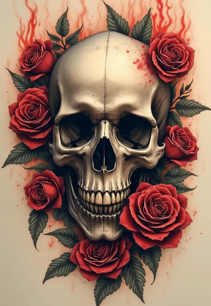 50 Best Chest Tattoo Ideas for Men and Women in 2025 20 50 Best Chest Tattoo Ideas for Men and Women in 2025 - 20. Skulls and Skeletons