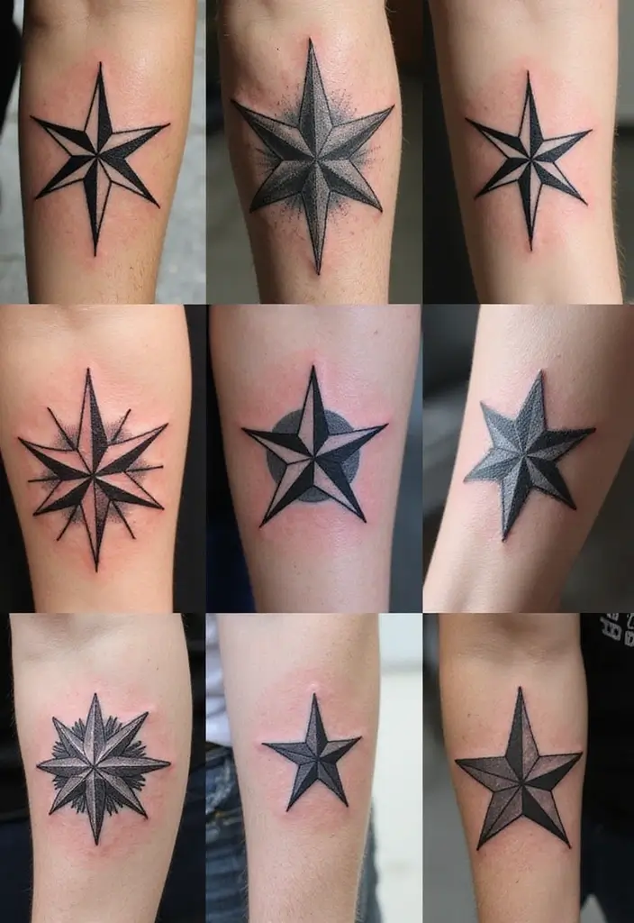 50 Nautical Star Tattoo Meaning Facts and Inspirations 20 50 Nautical Star Tattoo Meaning Facts and Inspirations - 20. The Timeless Nature of Nautical Stars