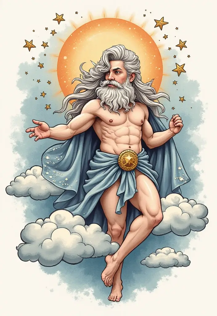 30 Zeus Tattoo Meanings and Design Inspirations - 21. The Guardian of Dreams