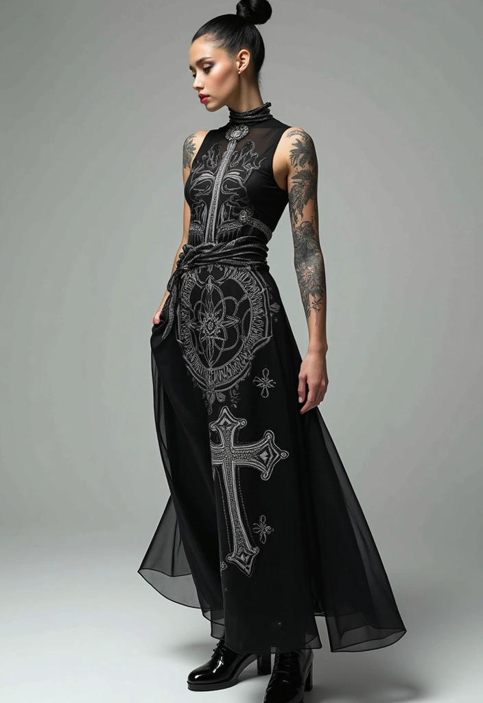 50 Cross Tattoo Ideas for Men and Women with Deep Meaning - 22. Cross with Compass