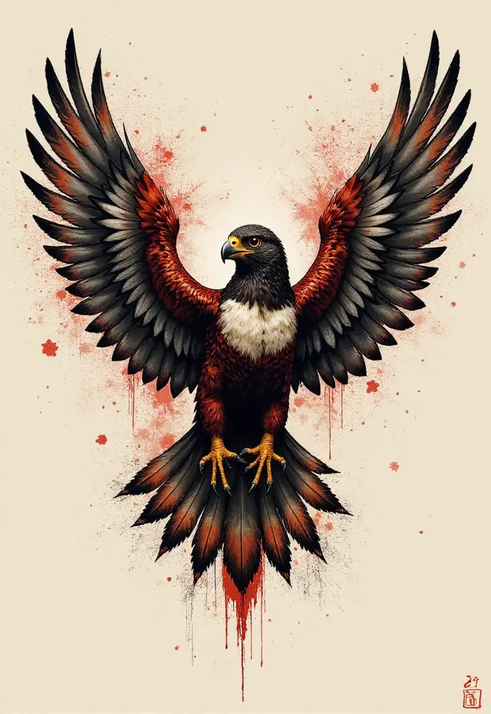 50 Berserk Tattoo Ideas Inspired by the Iconic Manga 22 50 Berserk Tattoo Ideas Inspired by the Iconic Manga - 22. Band of the Falcon