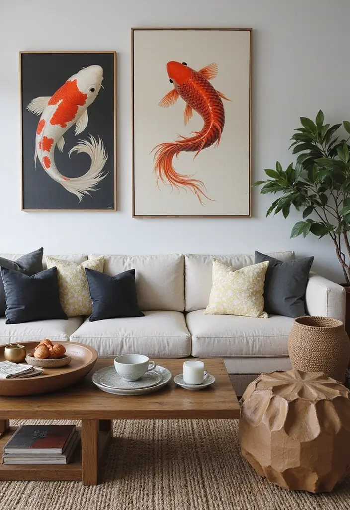 30 Red Koi Fish Meaning Ideas and Symbolism Explained 22 30 Red Koi Fish Meaning Ideas and Symbolism Explained - 22. Koi in Modern Design