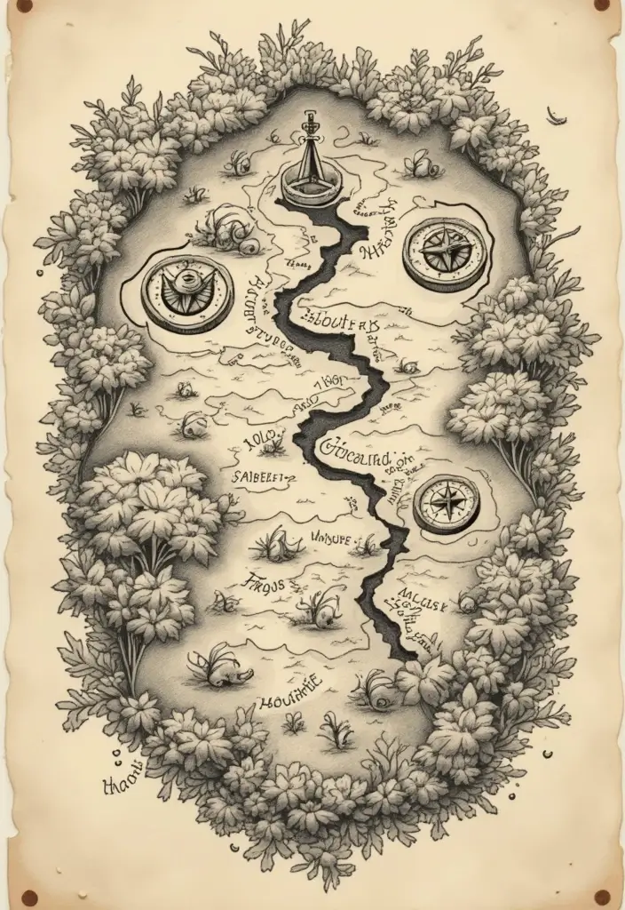 50 Family Tattoo Ideas to Celebrate Love and Connection 23 50 Family Tattoo Ideas to Celebrate Love and Connection - 23. Map Tattoos