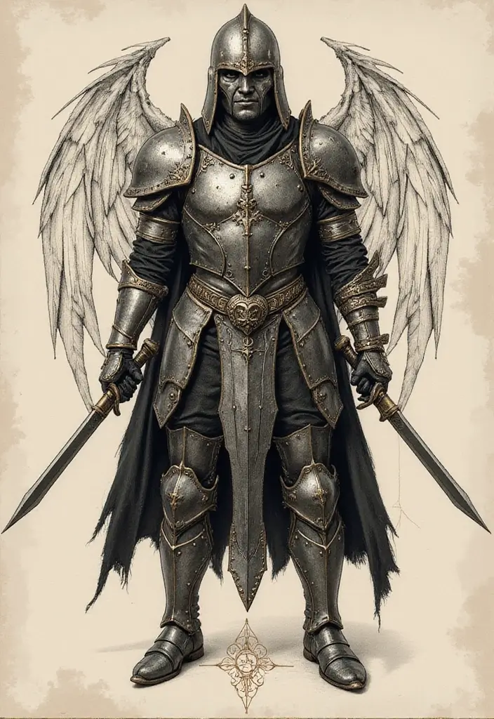 50 God of War Tattoo Ideas for True Fans of the Game - 23. The Forgotten Ones