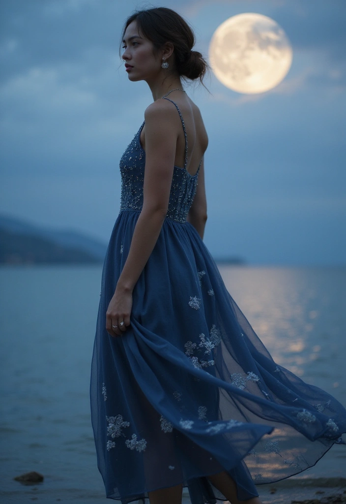 30 Moon Phase Tattoo Ideas with Symbolism and Elegant Designs 23 30 Moon Phase Tattoo Ideas with Symbolism and Elegant Designs - 23. Moon with Clouds