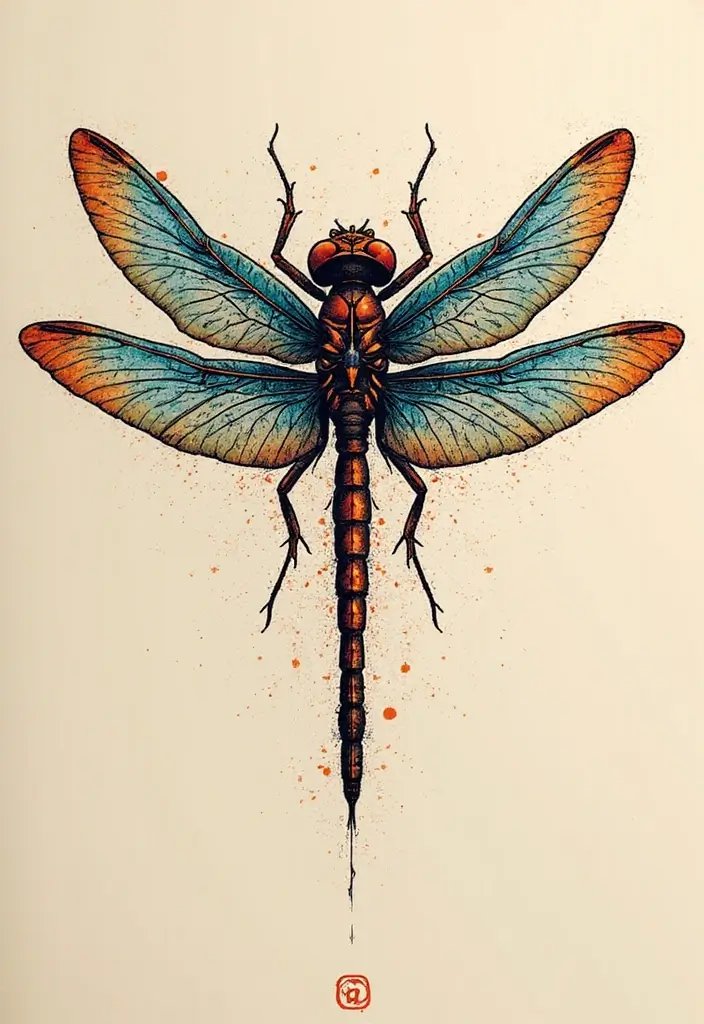 30 Significance of a Dragonfly Tattoo Ideas and Meanings 24 30 Significance of a Dragonfly Tattoo Ideas and Meanings - 24. Navigating Life's Challenges