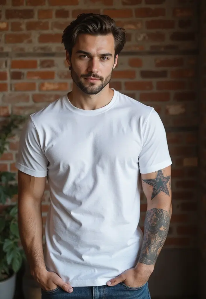 30 Star Tattoos for Men with Bold and Inspiring Ideas 24 30 Star Tattoos for Men with Bold and Inspiring Ideas - 24. Vintage Star: Nostalgic Design