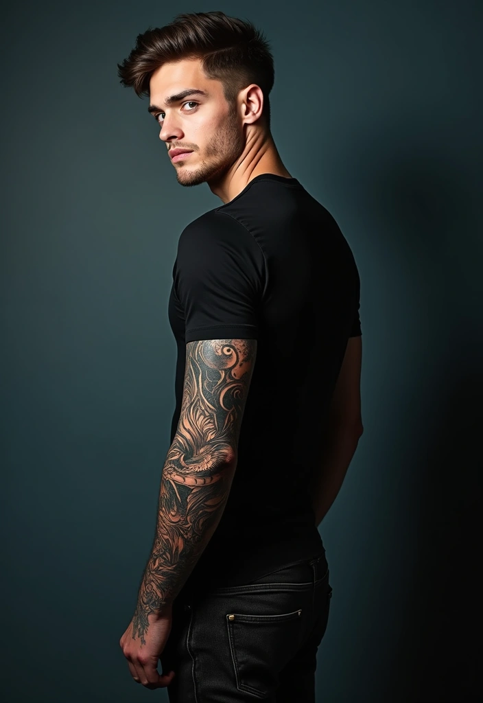 30 Viking Tattoo Designs with Historical and Mythological Meaning 24 30 Viking Tattoo Designs with Historical and Mythological Meaning - 24. The Dragon's Eye