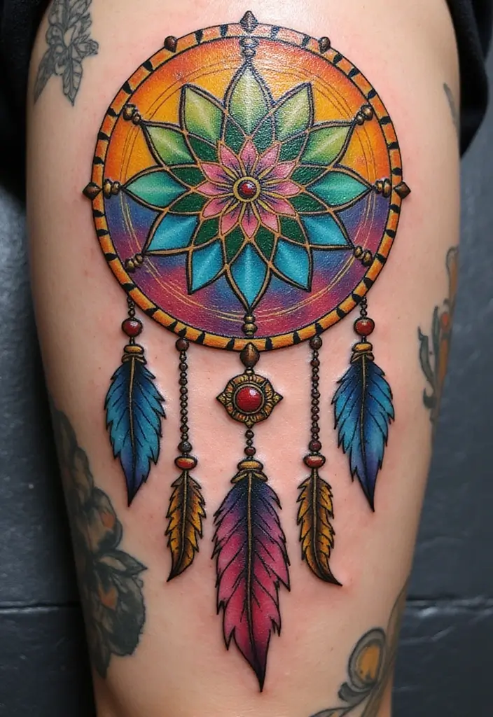 50 Dream Catcher Tattoo Meaning Ideas with Deep Symbolism 25 50 Dream Catcher Tattoo Meaning Ideas with Deep Symbolism - 25. The Power of Intention