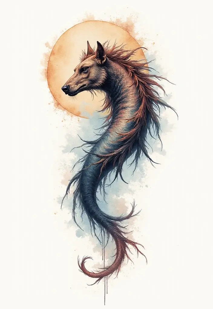 30 Aquarius Tattoos with Zodiac Symbolism and Style 26 30 Aquarius Tattoos with Zodiac Symbolism and Style - 26. Inspired Aquarius Art
