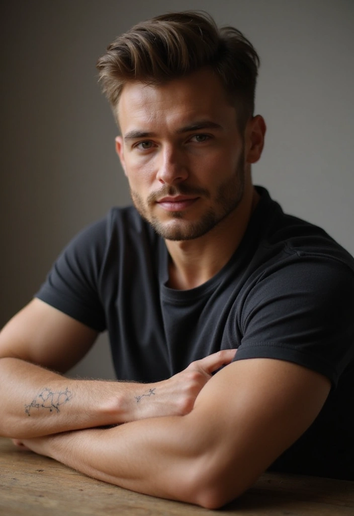 30 Star Tattoos for Men with Bold and Inspiring Ideas 27 30 Star Tattoos for Men with Bold and Inspiring Ideas - 27. Starry Dots: Understated Elegance