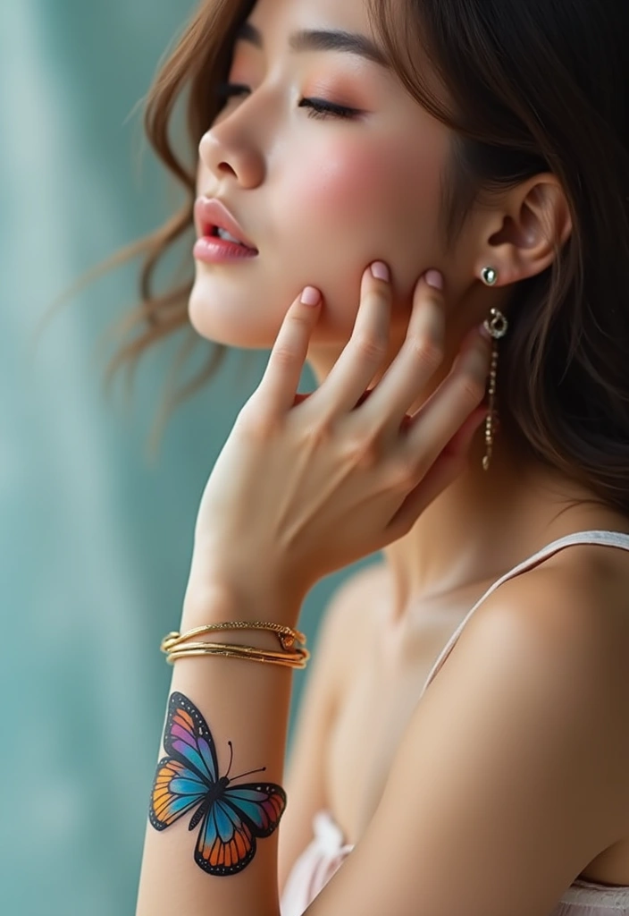 30 Elegant Hand Tattoos for a Chic and Bold Look 28 30 Elegant Hand Tattoos for a Chic and Bold Look - 28. Pretty Butterfly Tattoos