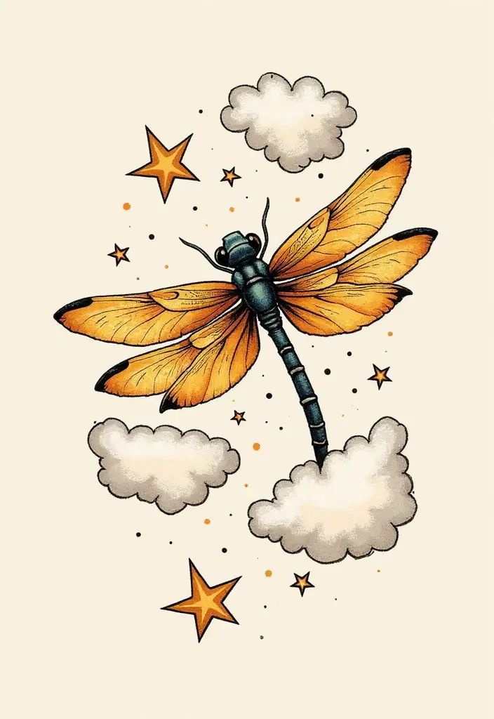 30 Significance of a Dragonfly Tattoo Ideas and Meanings 28 30 Significance of a Dragonfly Tattoo Ideas and Meanings - 28. A Representation of Dreams