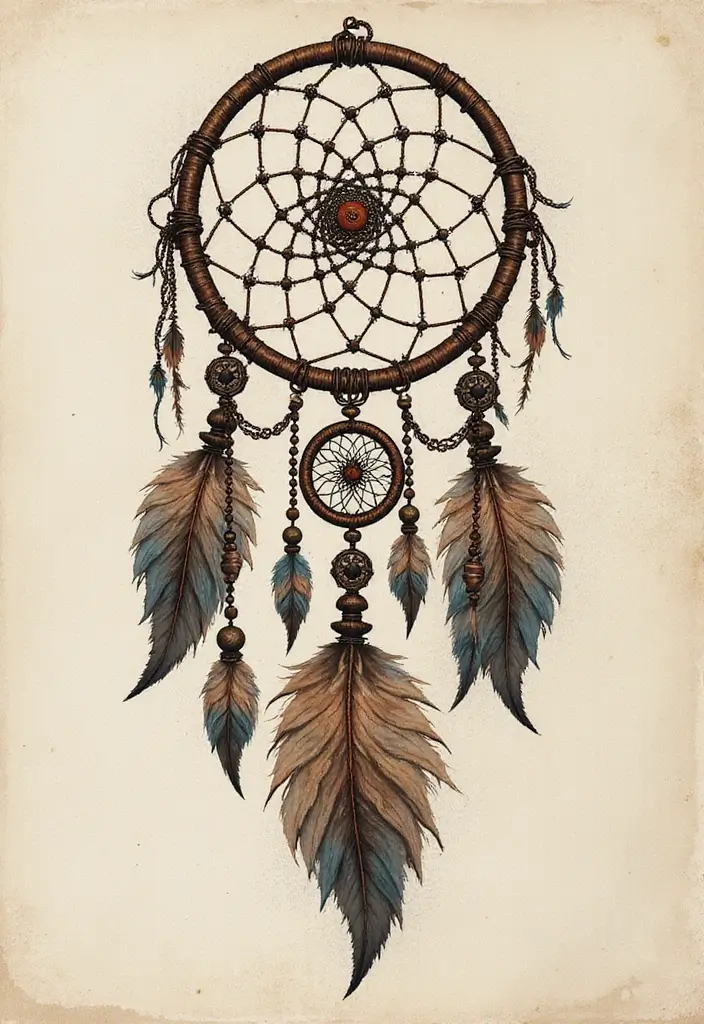 50 Dream Catcher Tattoo Meaning Ideas with Deep Symbolism 29 50 Dream Catcher Tattoo Meaning Ideas with Deep Symbolism - 29. The Art of Storytelling