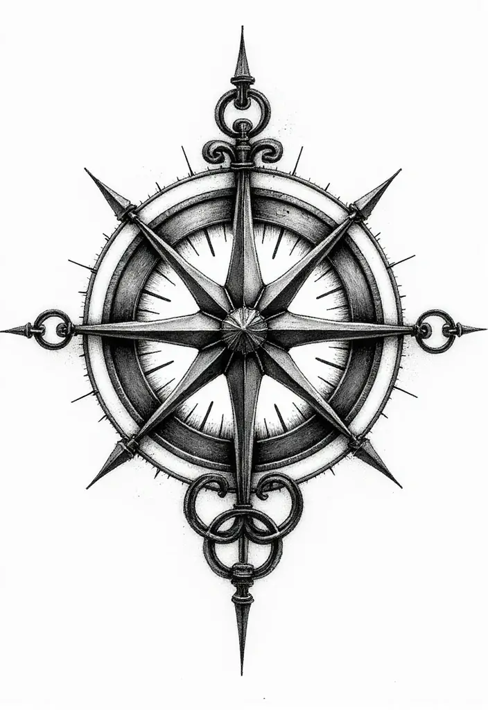50 Family Tattoo Ideas to Celebrate Love and Connection 29 50 Family Tattoo Ideas to Celebrate Love and Connection - 29. Compass Tattoos
