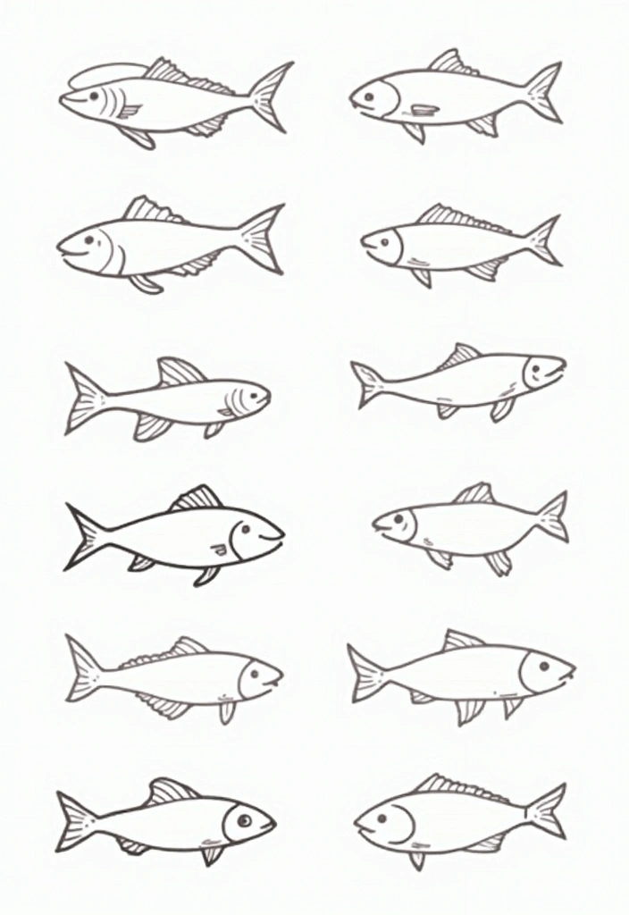 50 Line Art Custom Tattoos for Minimalist and Creative Designs 29 50 Line Art Custom Tattoos for Minimalist and Creative Designs - 29. Marine Life