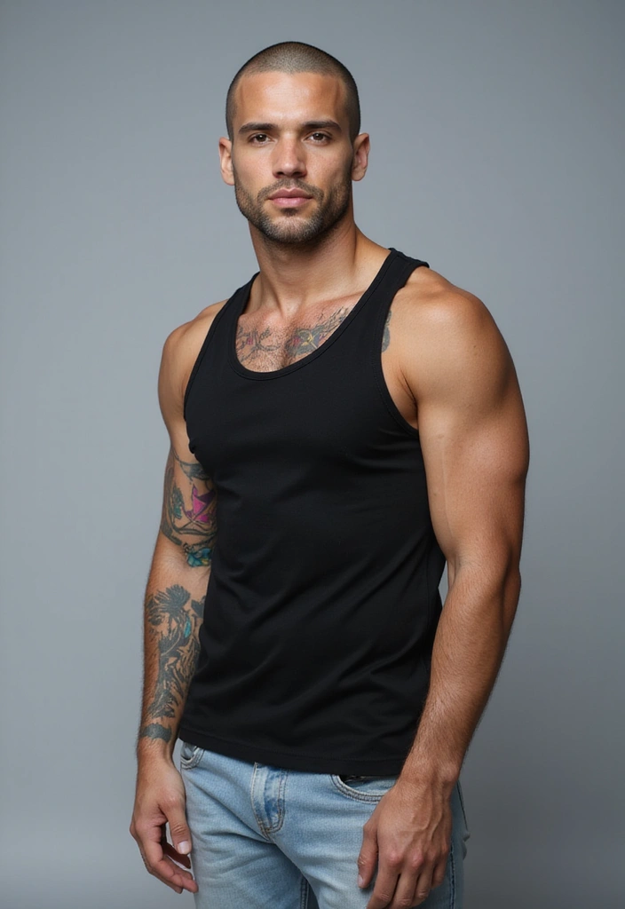30 Star Tattoos for Men with Bold and Inspiring Ideas 29 30 Star Tattoos for Men with Bold and Inspiring Ideas - 29. Starry Thoughts: The Mind's Universe