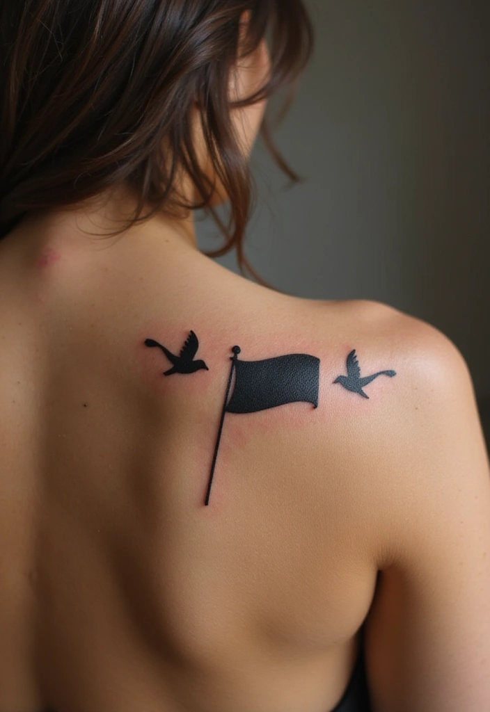 50 Black Flag Tattoo Meaning Inspirations and Symbolism 2 50 Black Flag Tattoo Meaning Inspirations and Symbolism - 2. Embracing Freedom