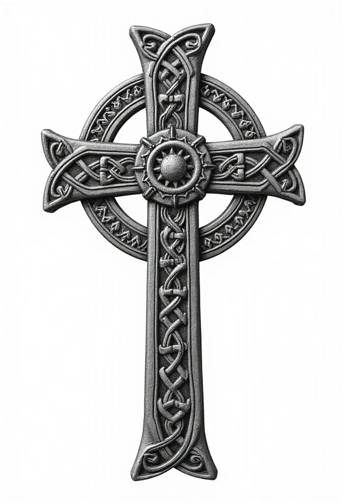 50 Cross Tattoo Meaning Inspirations and Symbolism Explained - 2. The Celtic Cross: Heritage and Eternity