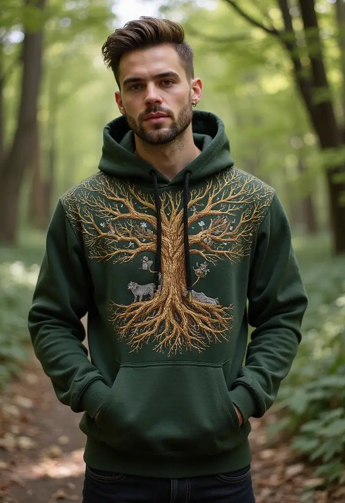 30 Viking Tattoo Designs with Historical and Mythological Meaning 2 30 Viking Tattoo Designs with Historical and Mythological Meaning - 2. Yggdrasil - The Tree of Life