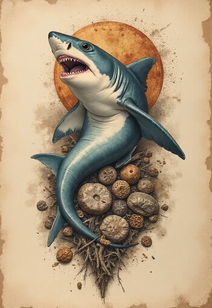 30 Shark Tattoo Designs and Their Powerful Symbolism 30 30 Shark Tattoo Designs and Their Powerful Symbolism - 30. The Legacy of Sharks