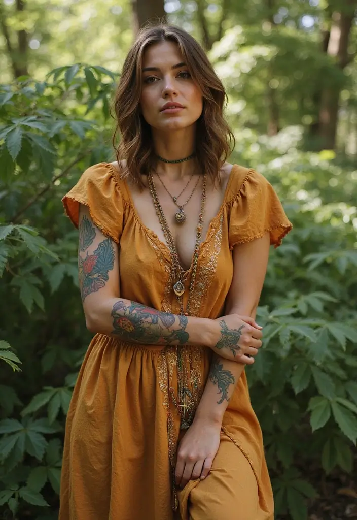50 Compass Tattoo Meaning Ideas and Symbolic Designs - 31. The Wild Heart